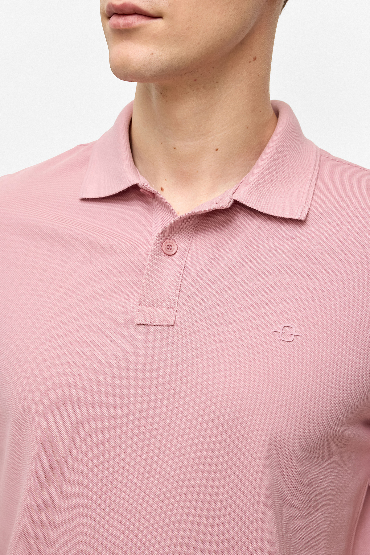 Gül Kurusu Regular Fit Polo Yaka Tişört