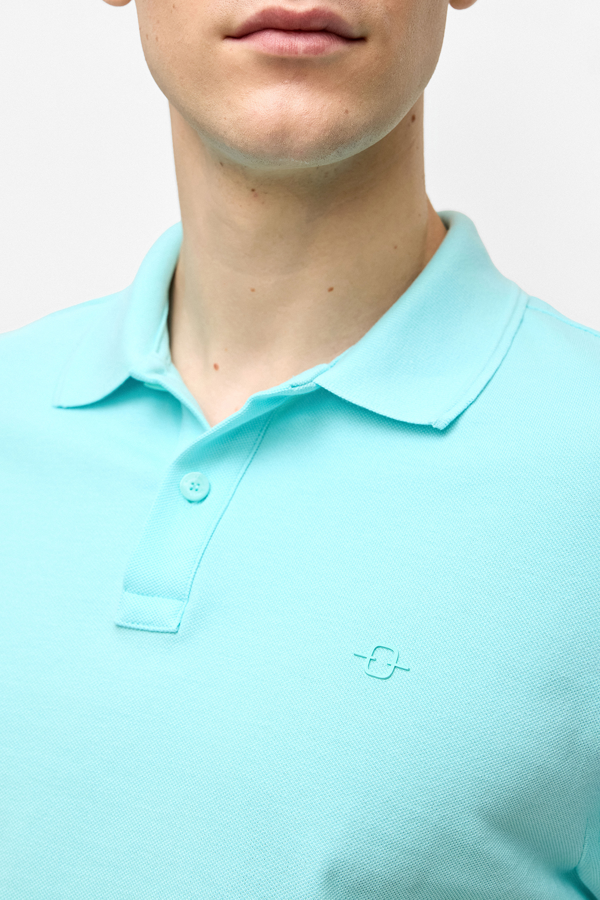 Turkuaz Regular Fit Polo Yaka Tişört