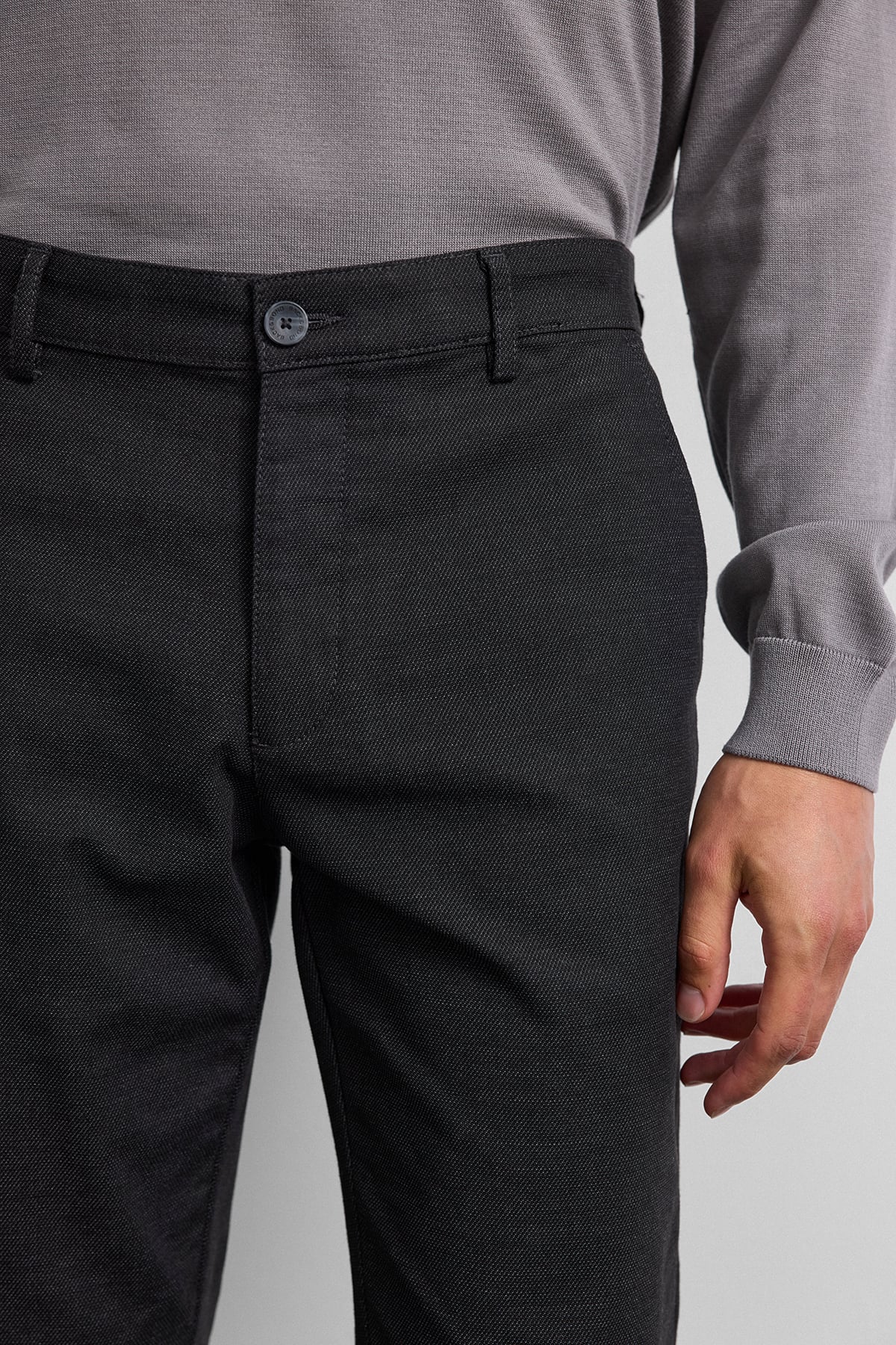 Siyah Chino Pantolon