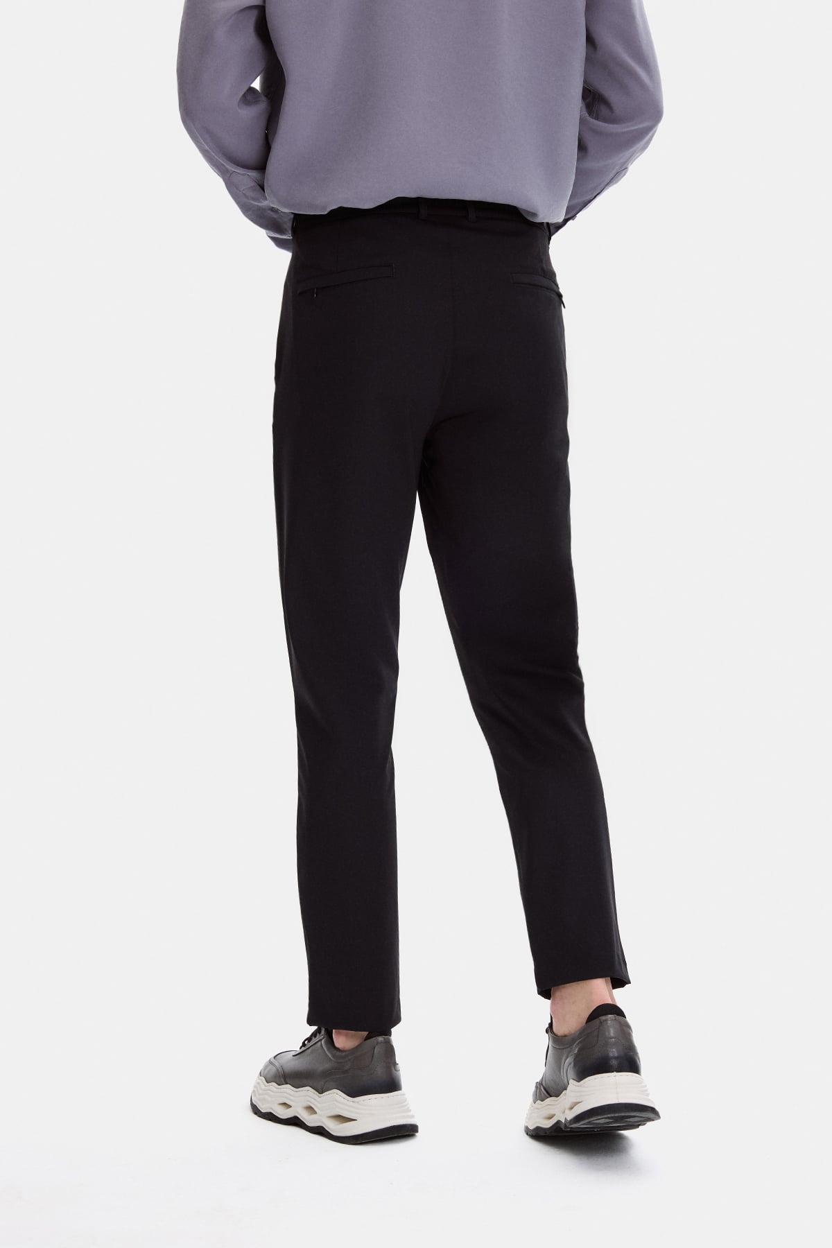 Siyah Comfort Fit Jogger Pantolon