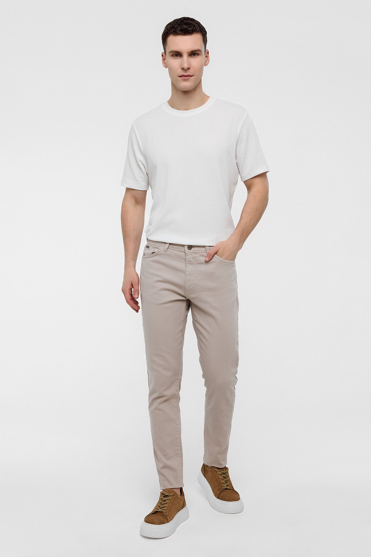 Taş Slim Fit 5 Cepli Pantolon