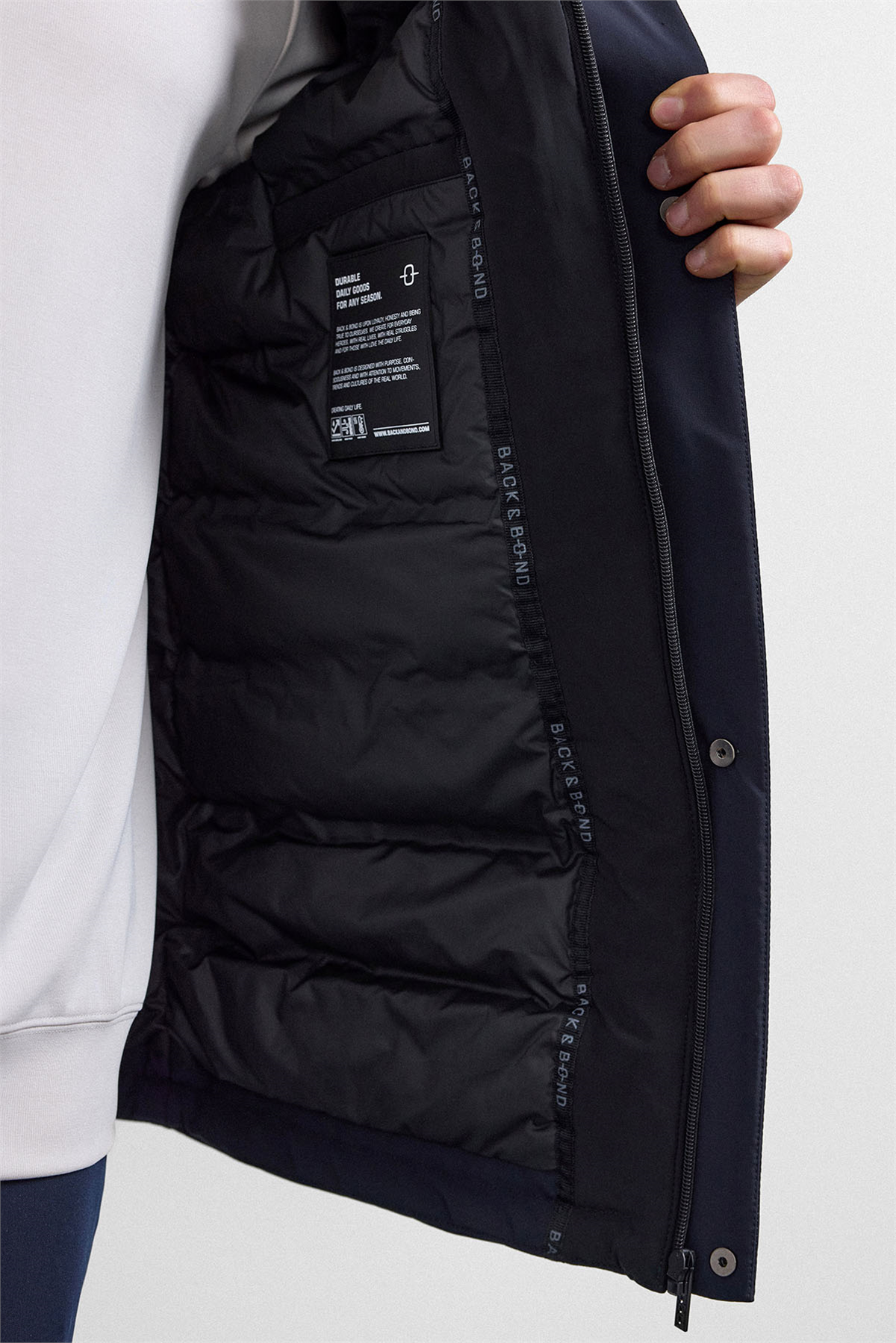 Lacivert Smart Fit Mont