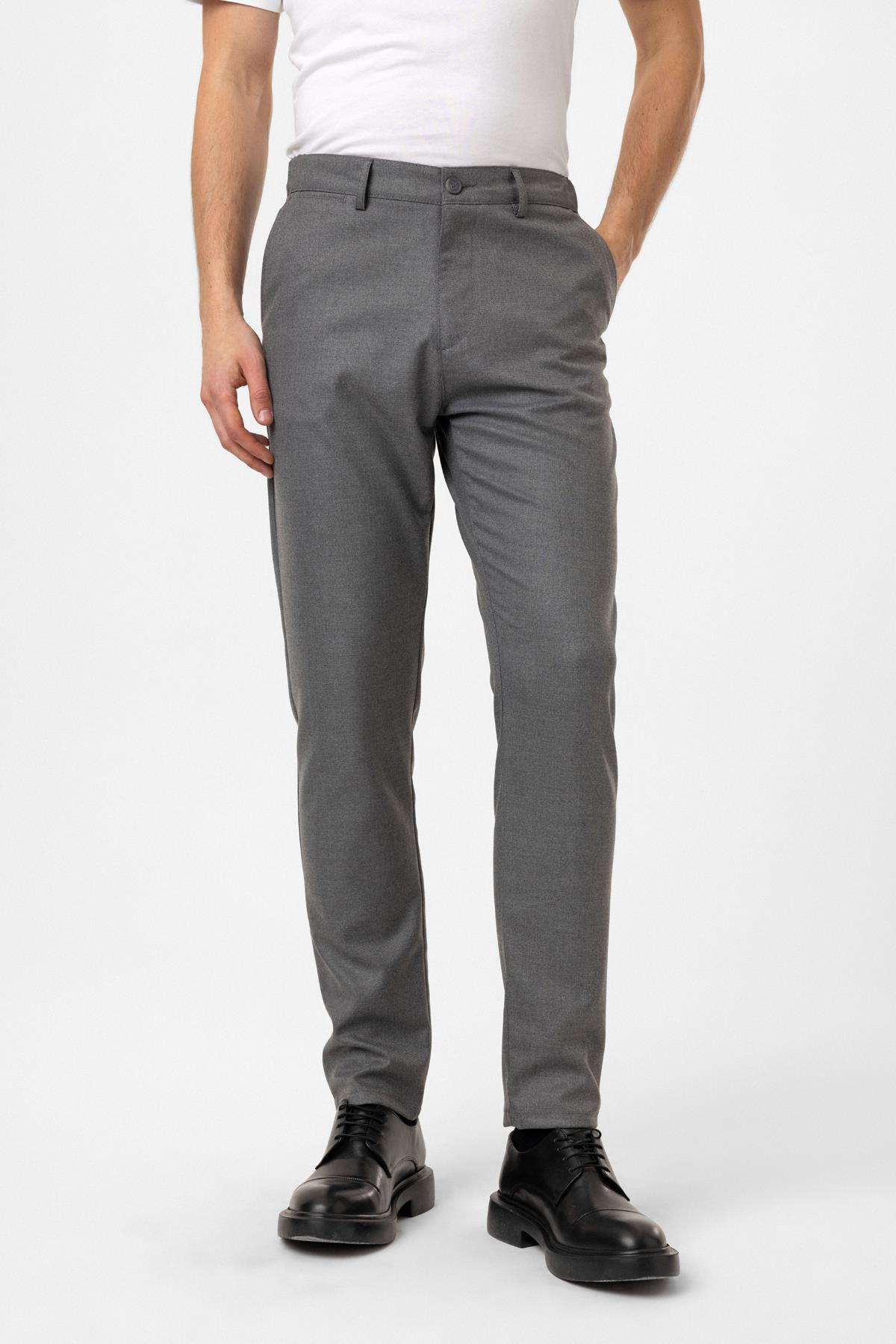 Koyu Gri Smart Fit Pantolon