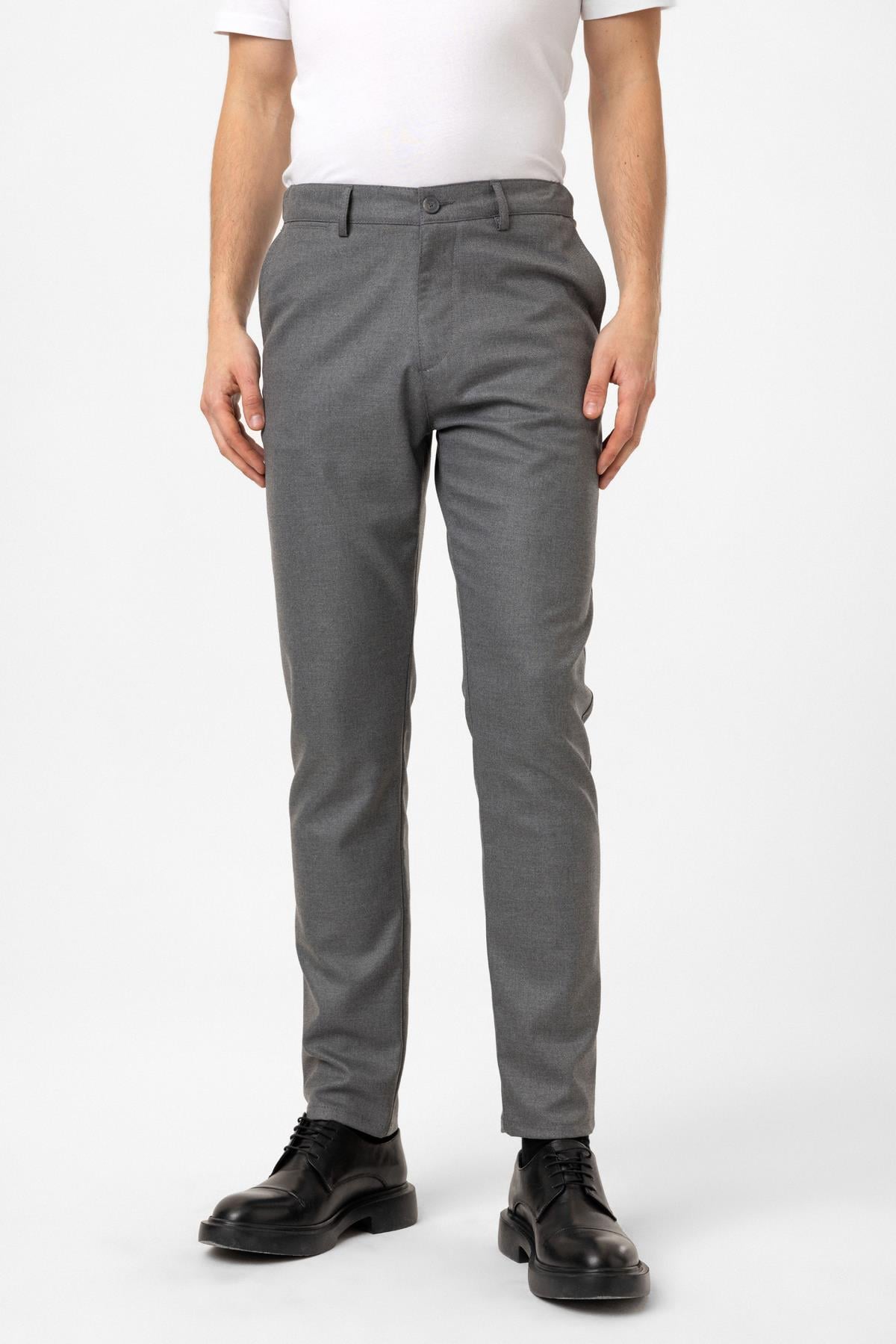 Koyu Gri Smart Fit Pantolon
