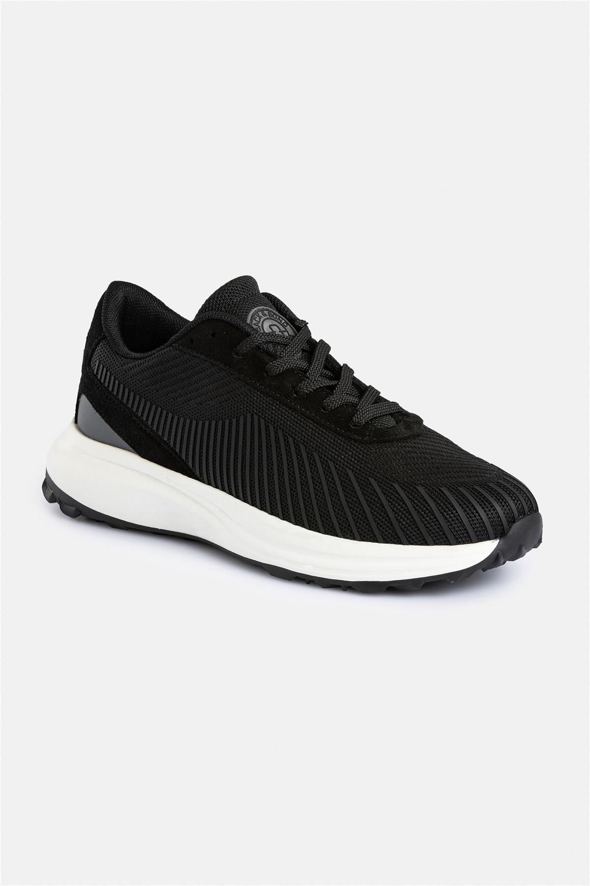 Termo Taban Siyah-Beyaz Sneaker Ayakkabı