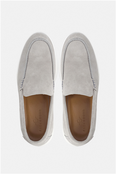 Gri Loafer Ayakkabı