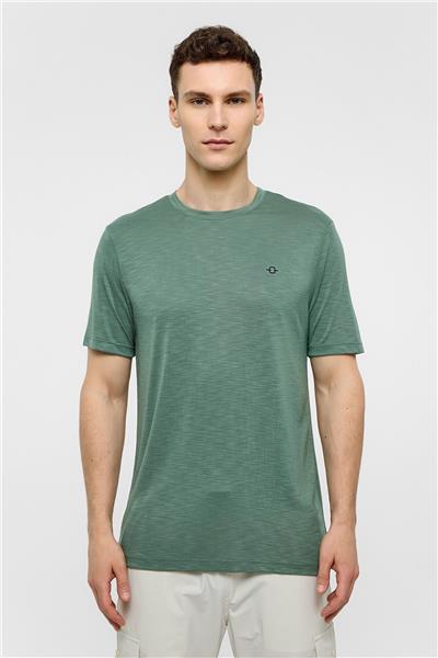 Adaçayı Basic Flamlı Tişört