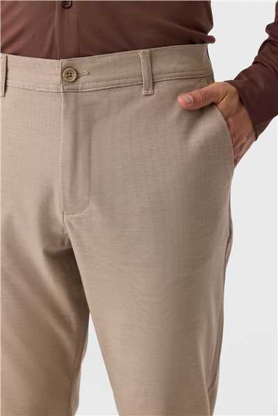Bej Jogger Pantolon
