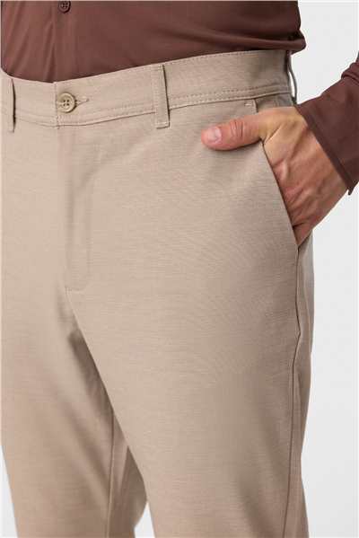 Bej Jogger Pantolon