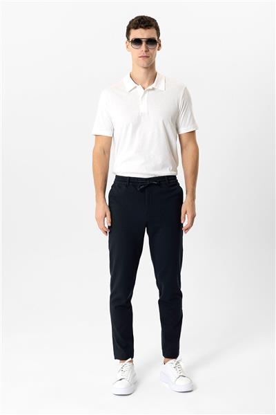 Beyaz Regular Fit %100 Pamuk Polo Yaka Tişört