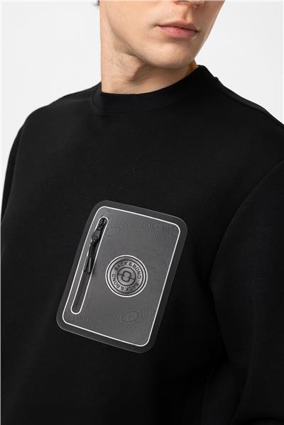 Bisiklet Yaka Regular Fit Sweatshirt