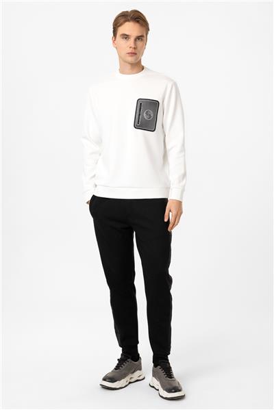 Bisiklet Yaka Regular Fit Sweatshirt