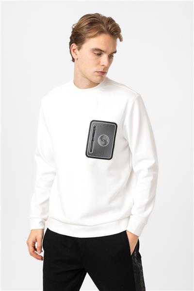 Bisiklet Yaka Regular Fit Sweatshirt