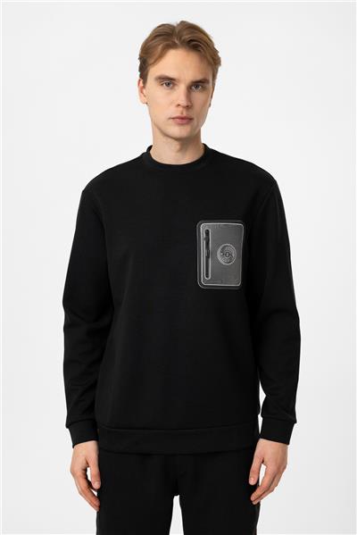 Bisiklet Yaka Regular Fit Sweatshirt