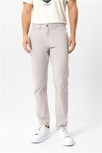 Taş Slim Fit Pamuklu Yan Cep Chino Pantolon