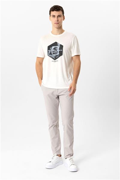 Taş Slim Fit Pamuklu Yan Cep Chino Pantolon