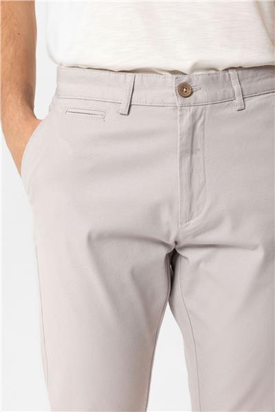 Taş Slim Fit Pamuklu Yan Cep Chino Pantolon