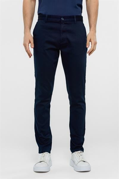 Gri Dokuma Chino Pantolon