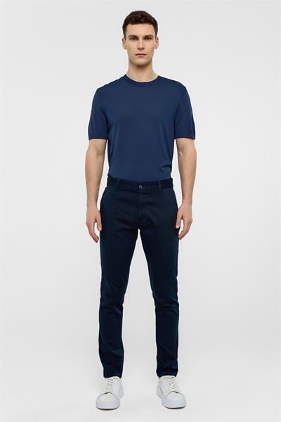 Gri Dokuma Chino Pantolon