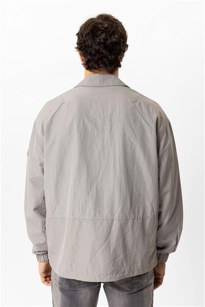 Taş Regular Fit Gömlek Yaka Mont