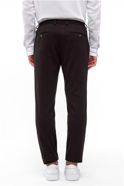 Siyah Slim Fit Jogger Pantolon