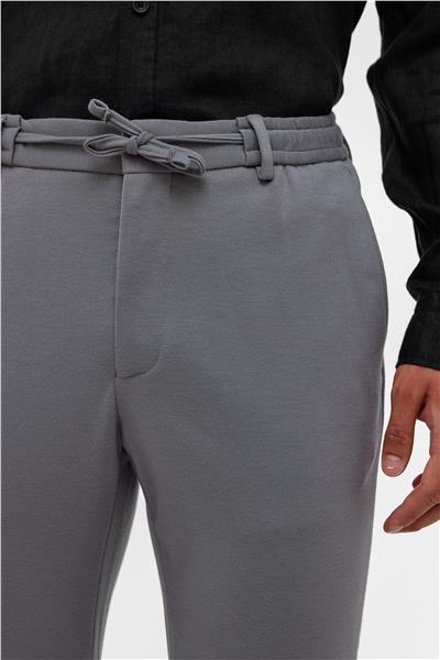 Gri Slim Fit Jogger Pantolon