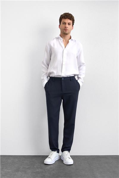 Lacivert Jogger Pantolon