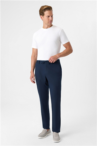 Lacivert Jogger Pantolon