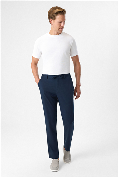 Lacivert Jogger Pantolon