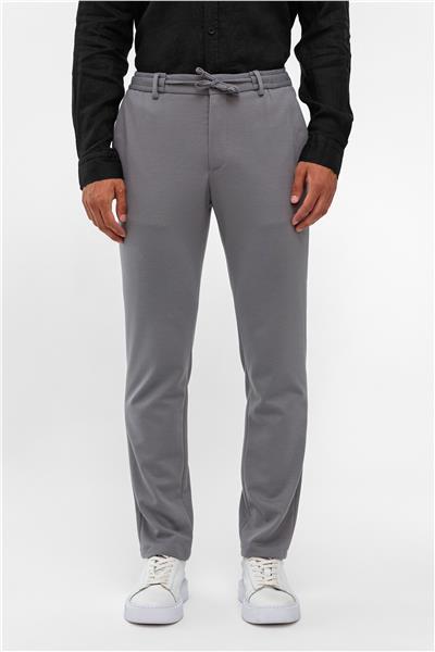 Gri Slim Fit Jogger Pantolon