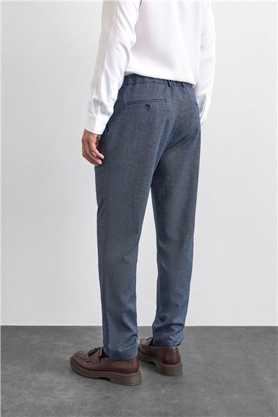 Beli Lastikli Lacivert Cepli Jogger Pantolon