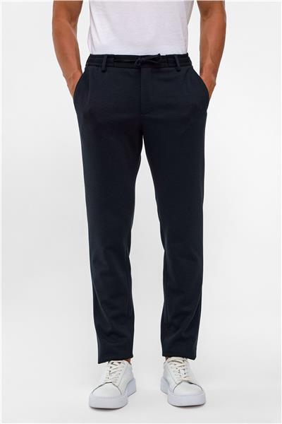 Lacivert Slim Fit Jogger Pantolon