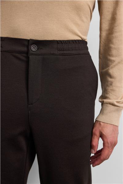Kahve Regular Fit Örme Pike Jogger Pantolon