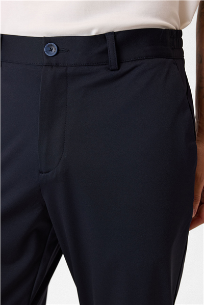 Lacivert Comfort Fit Jogger Pantolon