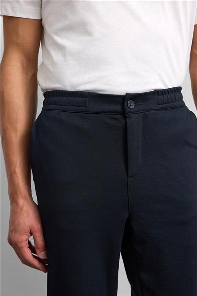 Lacivert Regular Fit Örme Pike Jogger Pantolon