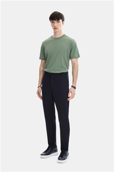 Lacivert Slim Fit Pike Jogger Pantolon