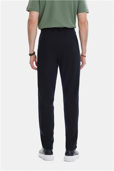 Lacivert Slim Fit Pike Jogger Pantolon
