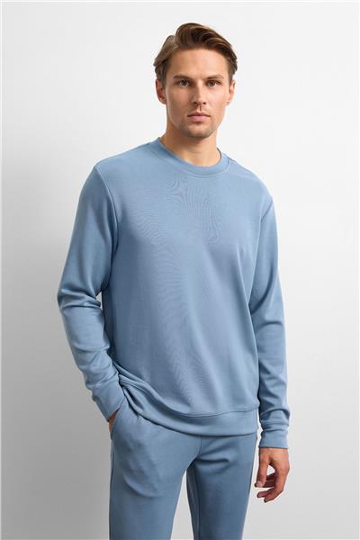 Mavi Regular Fit Bisiklet Yaka Sweatshirt