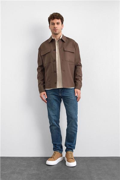 Kahve Modern Ceket