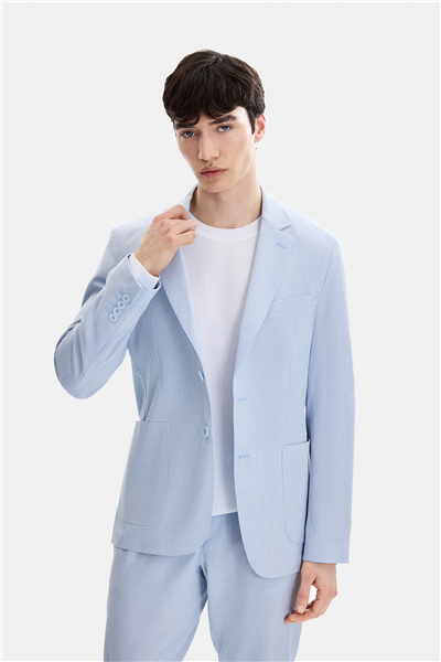 Mavi Mono Yaka Ceket