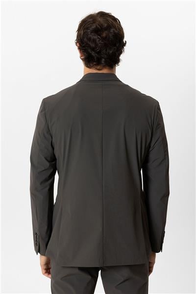 Haki Slim Fit Mono Yaka Ceket