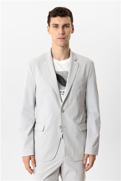 Taş Slim Fit Mono Yaka Ceket