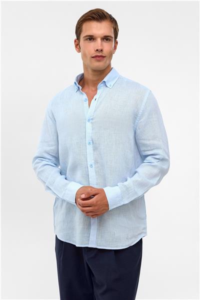 Mavi Comfort Uzun Kollu Gömlek