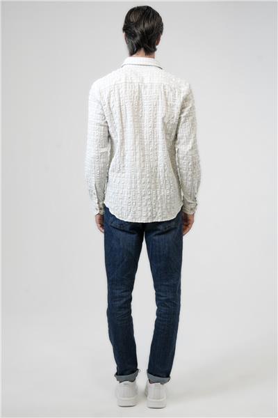 Açık Mavi Regular Fit Pamuklu Kareli Gömlek