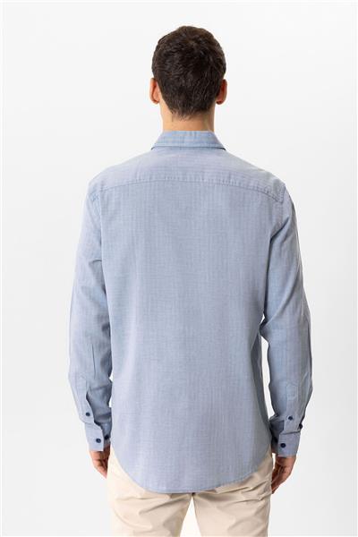 Mavi Regular Fit %100 Pamuk Gömlek