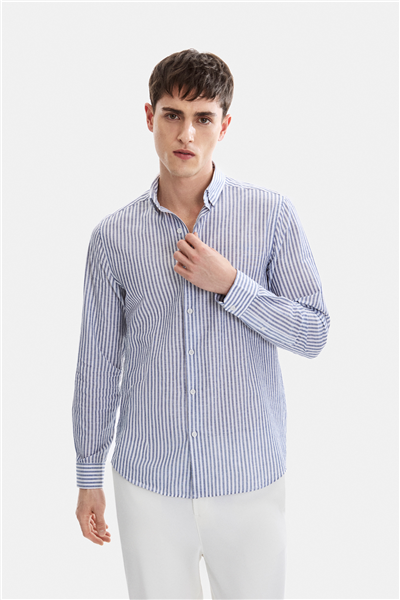 Siyah Regular Fit Modern Gömlek