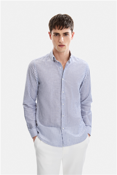 Siyah Regular Fit Modern Gömlek