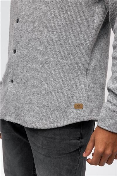 Açık Gri Regular Fit Gömlek