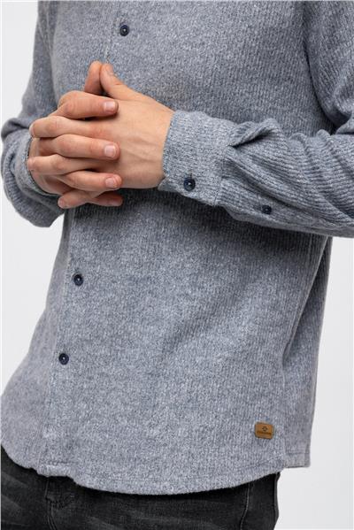 Lacivert Regular Fit Gömlek