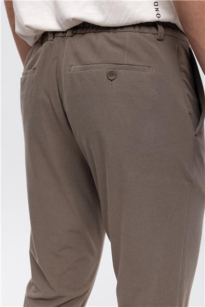 Vizon Slim Fit Beli Lastikli Casual Jogger  Pantolon